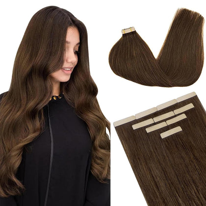 DOORES Tape in Hair Extensions 100g pack front view