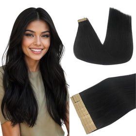 DOORES Tape in Hair Extensions 110g front view
