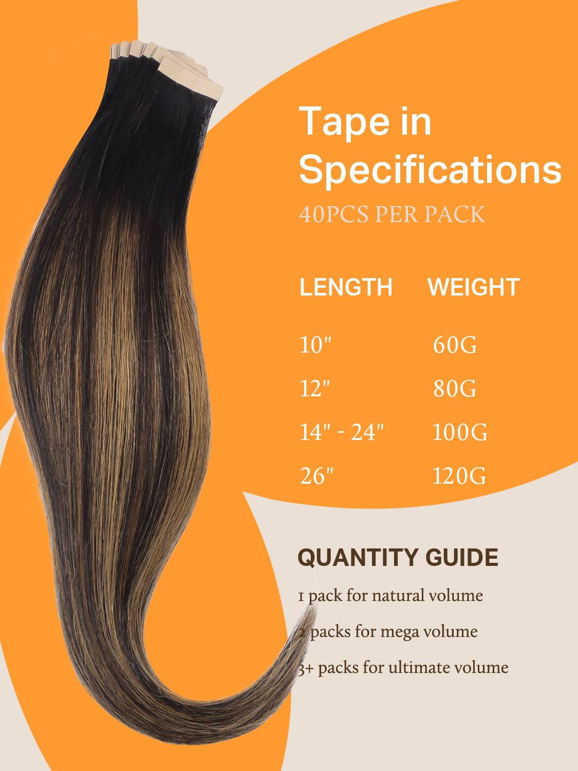 DOORES Tape in Hair Extensions 150g various colour options