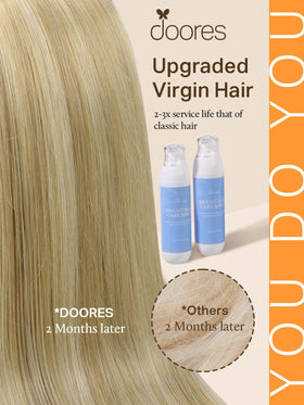 DOORES Tape in Hair Extensions 20 pieces pack
