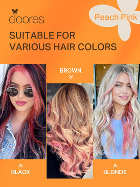 DOORES Tape In Hair Extensions 50g application guide