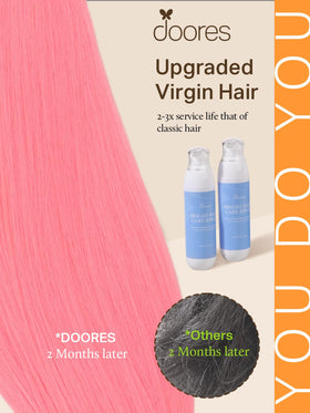 DOORES Tape In Hair Extensions 50g back view