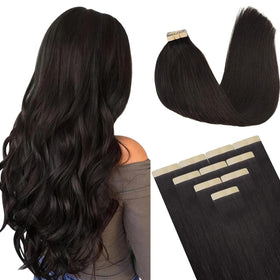 DOORES Tape In Hair Extensions 50g front view