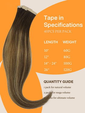 DOORES Tape in Hair Extensions displayed on a model