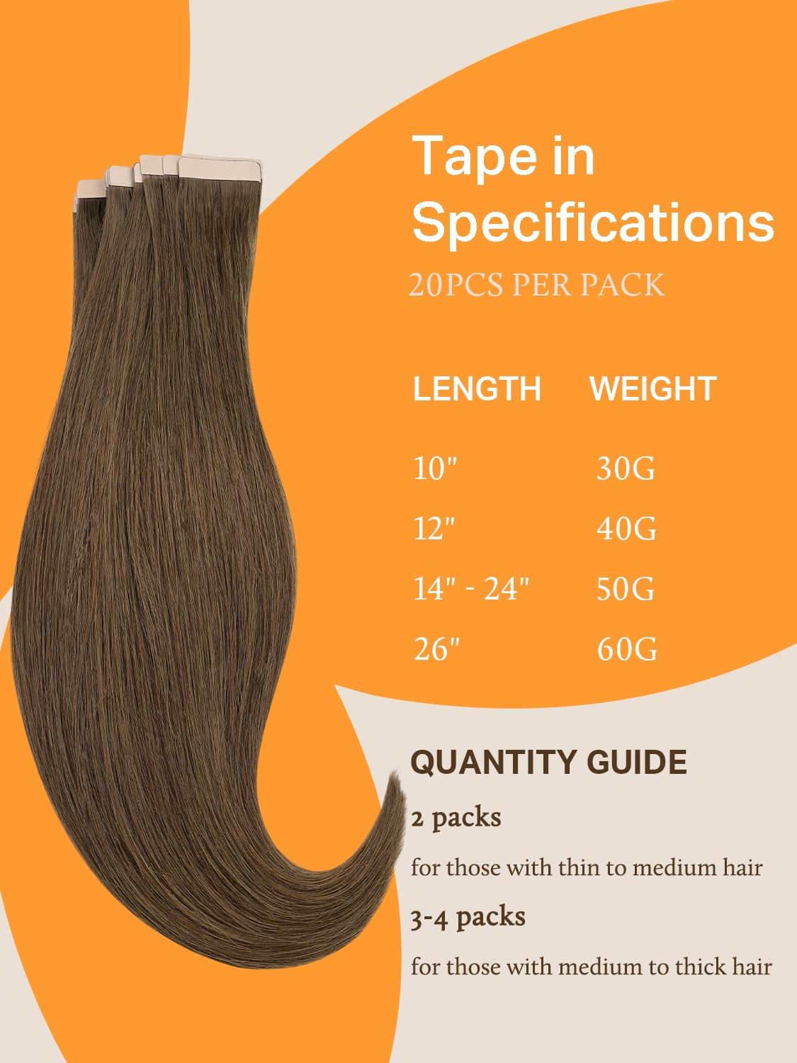 DOORES Tape in Hair Extensions displayed with styling tools