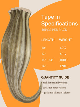 DOORES Tape in Hair Extensions displayed with styling tools