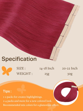 DOORES Tape In Hair Extensions Human Hair lifestyle application
