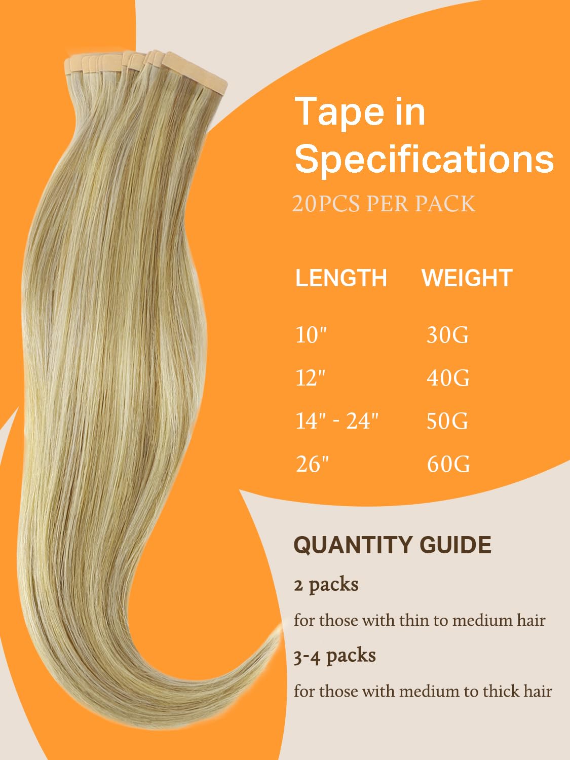 DOORES Tape in Hair Extensions installation guide
