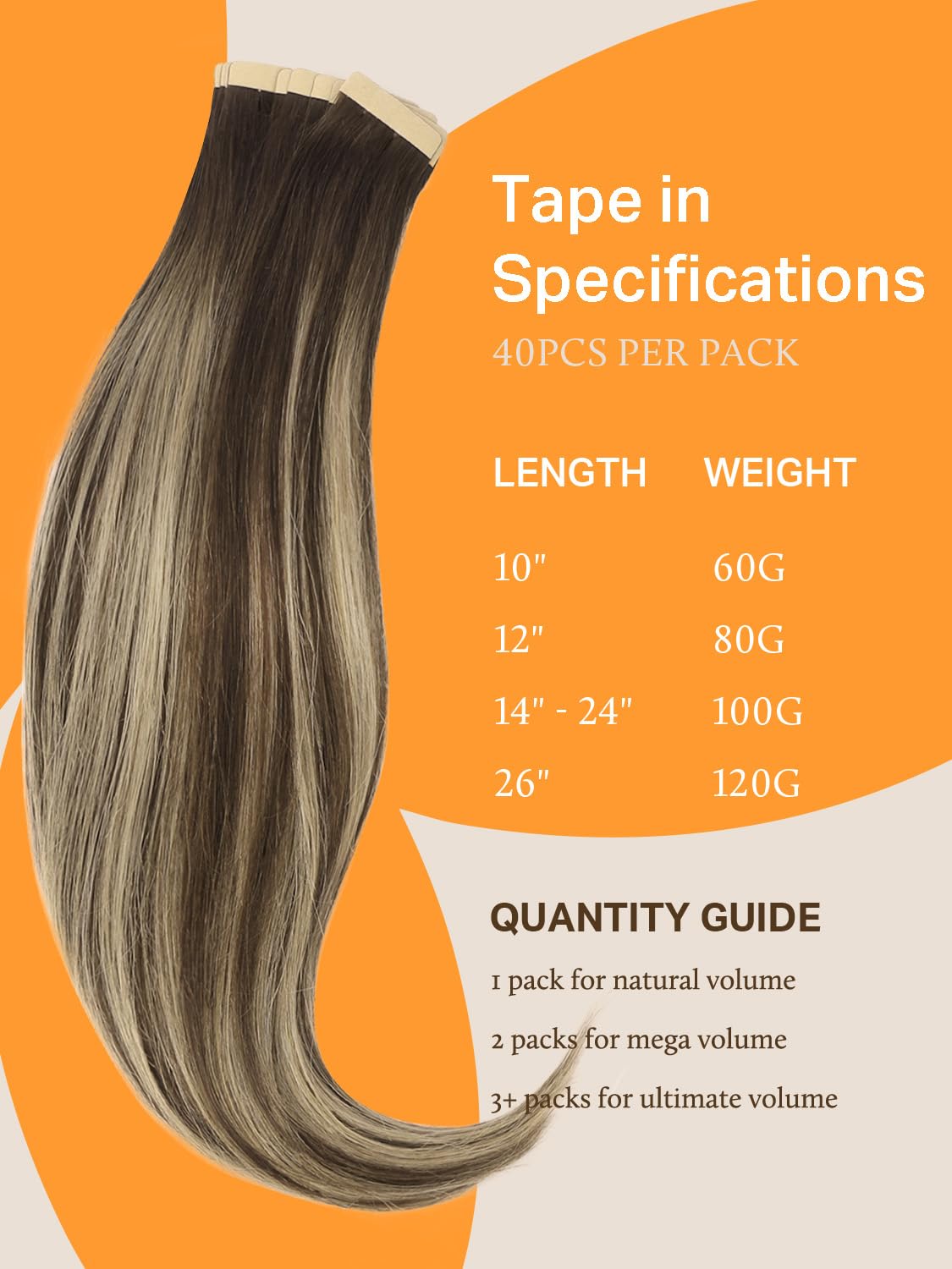 DOORES Tape in Hair Extensions installation process