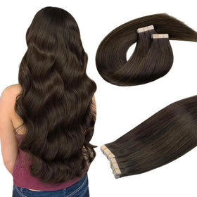 DOORES Tape in Hair Extensions pack front view