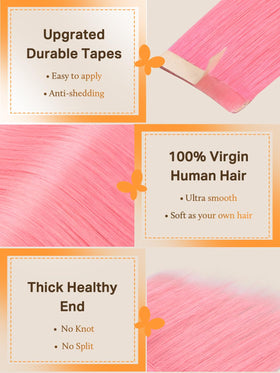 DOORES Tape In Hair Extensions packaging
