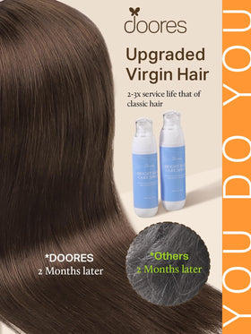 DOORES Tape in Hair Extensions packaging display
