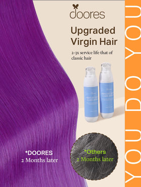 DOORES Tape In Hair Extensions packaging with 20 pieces