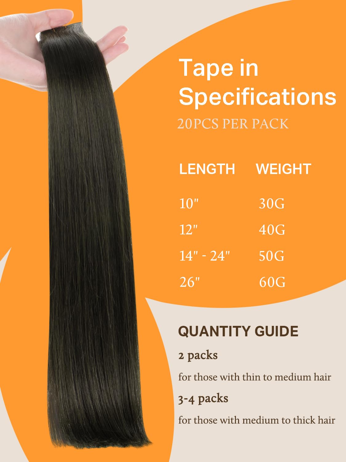 DOORES Tape in Hair Extensions showing natural silky appearance