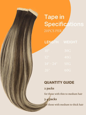 DOORES Tape in Hair Extensions showing natural silky appearance