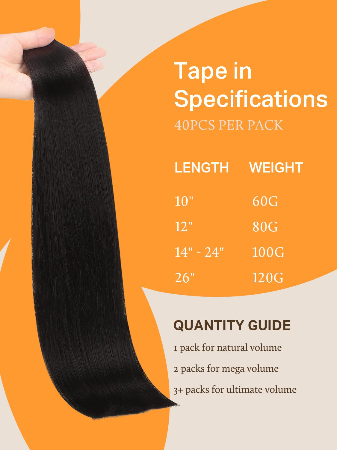 DOORES Tape in Hair Extensions straightened and curled