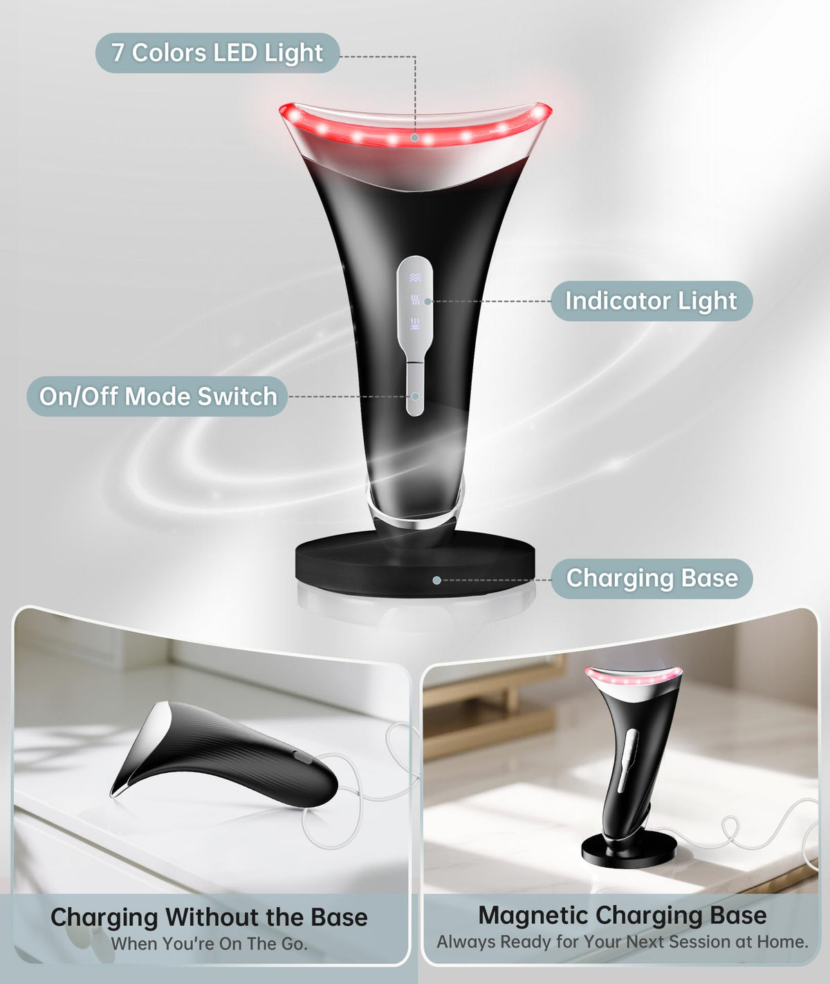Dopsikn Facial Massager packaging with accessories