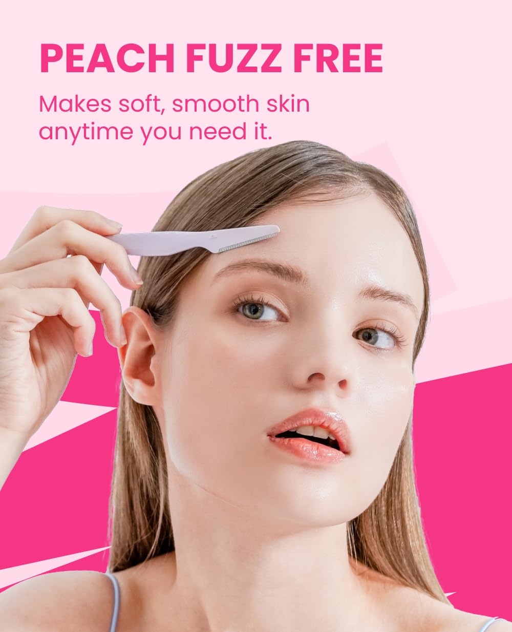 DORCO Tinkle Dermaplaning Tool 6ct packaging with razor details