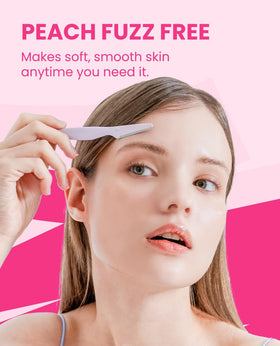 DORCO Tinkle Dermaplaning Tool 6ct packaging with razor details