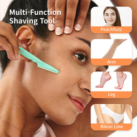 DORCO Tinkle Dermaplaning Tool 9ct packaging with three packs