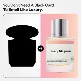 Dossier Fruity Magnolia Eau de Parfum 50ml bottle side view