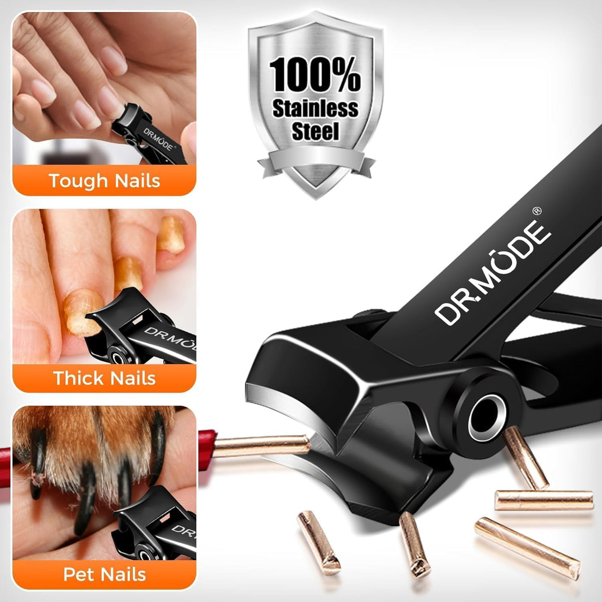 Double-ended ear pick from DRMODE set