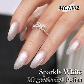 Double Rhythm Cat Eye Gel Polish 15ML application on nails