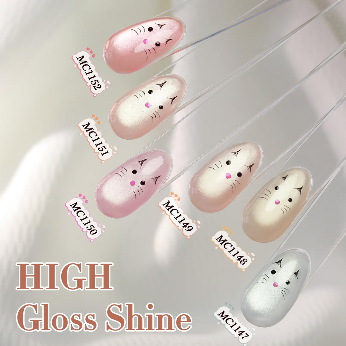 Double Rhythm Cat Eye Gel Polish 15ml Apricot Peach with UV lamp