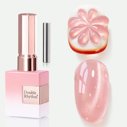 Double Rhythm Cat Eye Gel Polish 15ml bottle front view