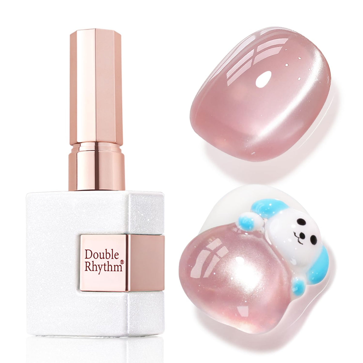Double Rhythm Cat Eye Gel Polish 15ml bottle front view