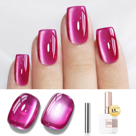 Double Rhythm Cat Eye Gel Polish 15ml bottle front view