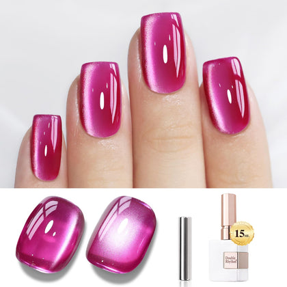 Double Rhythm Cat Eye Gel Polish 15ml bottle front view