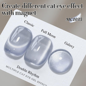 Double Rhythm Cat Eye Gel Polish 15ml bottle side view