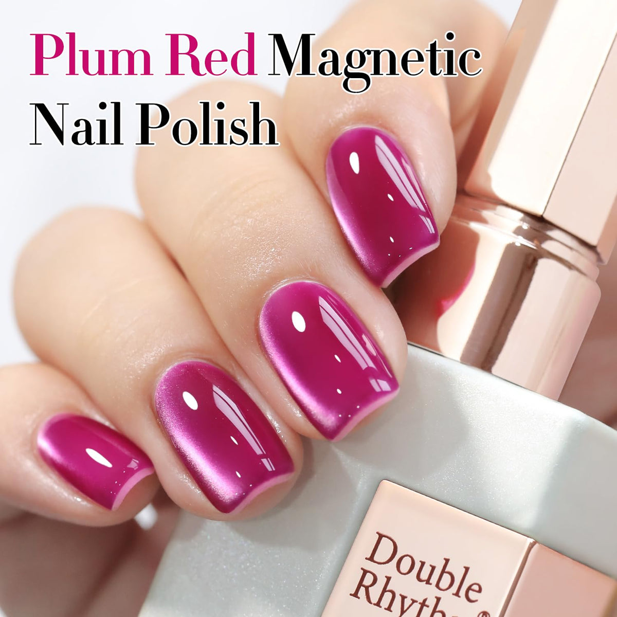 Double Rhythm Cat Eye Gel Polish 15ml bottle side view