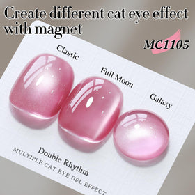 Double Rhythm Cat Eye Gel Polish 15ml bottle side view