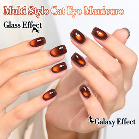 Double Rhythm Cat Eye Gel Polish 15ML bottle side view