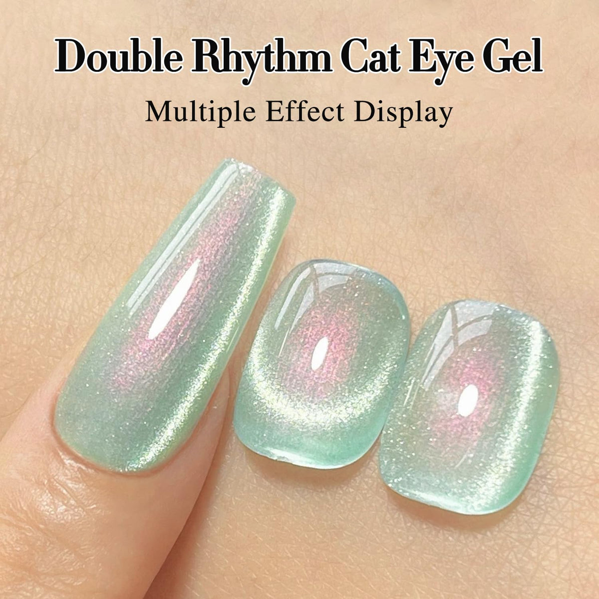 Double Rhythm Cat Eye Gel Polish 15ml bottle side view