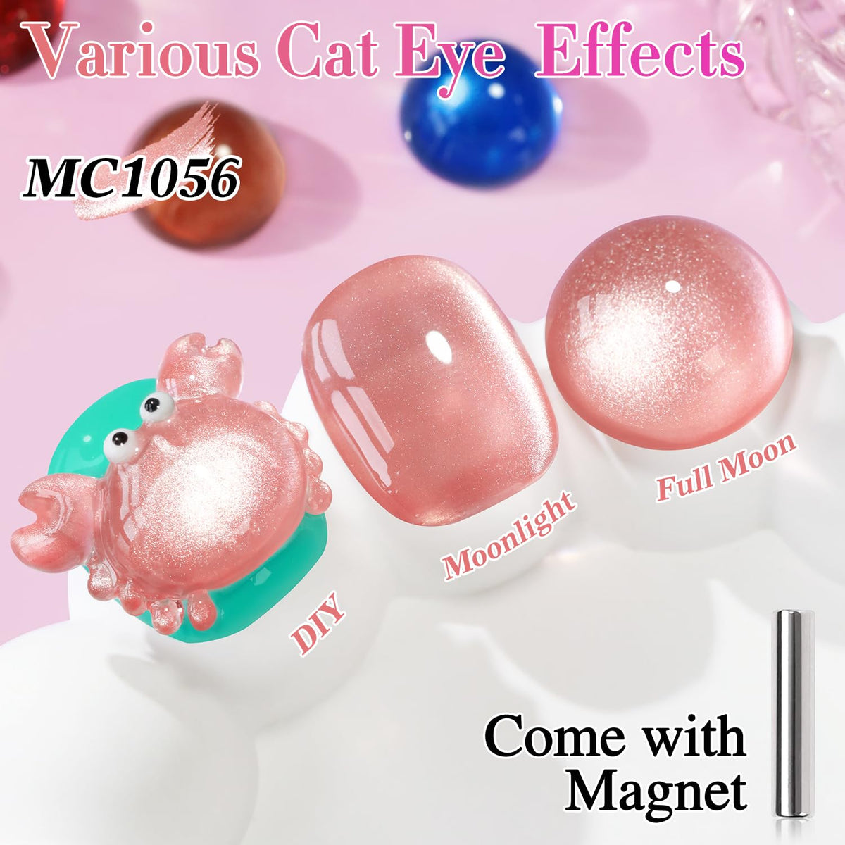 Double Rhythm Cat Eye Gel Polish 15ml bottle with cap