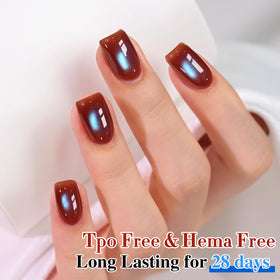 Double Rhythm Cat Eye Gel Polish 15ml close-up of glitter finish
