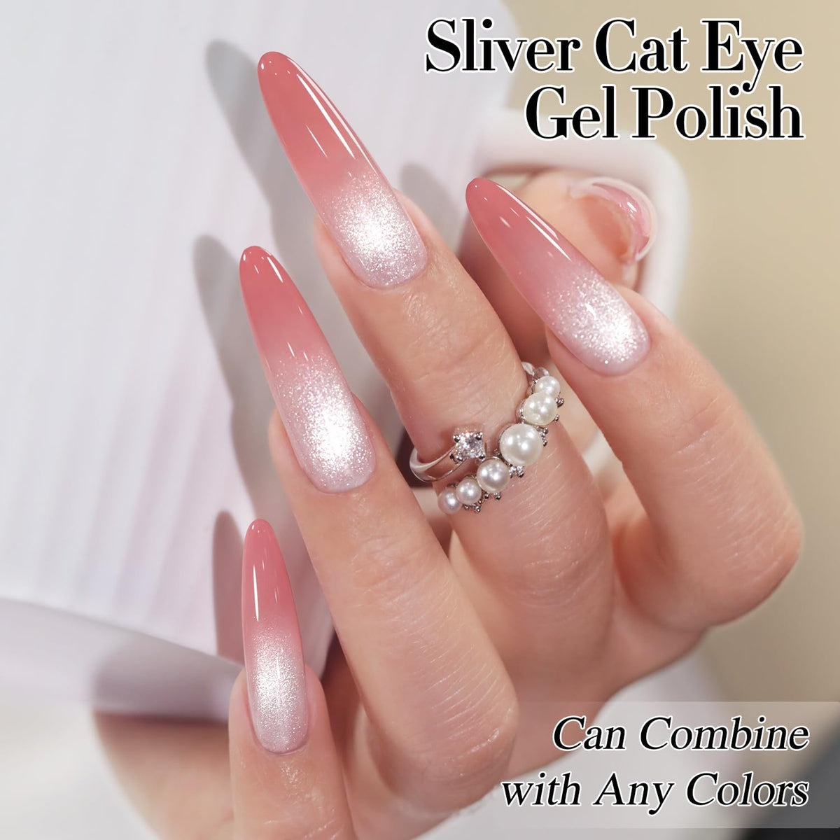 Double Rhythm Cat Eye Gel Polish 15ML close-up of texture