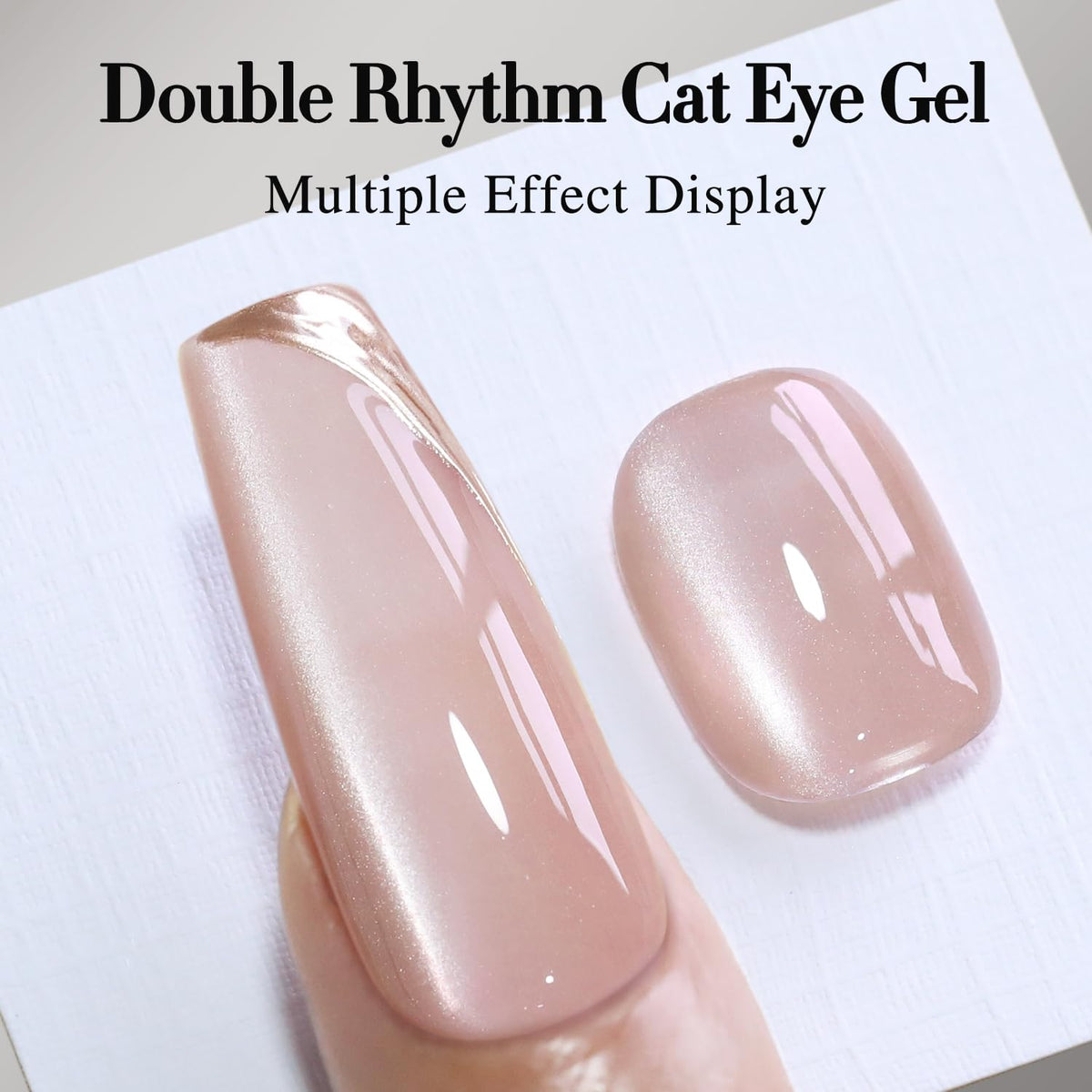 Double Rhythm Cat Eye Gel Polish 15ml in a salon setting