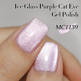 Double Rhythm Cat Eye Gel Polish 15ML in use on nails