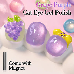 Double Rhythm Cat Eye Gel Polish 15ml Lavender bottle with cap