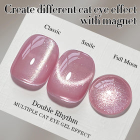 Double Rhythm Cat Eye Gel Polish 15ml side view showing bottle design