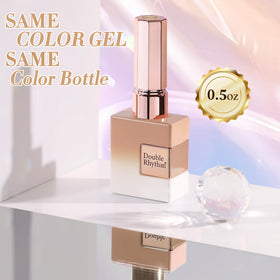 Double Rhythm Cat Eye Gel Polish 15ml with applicator brush