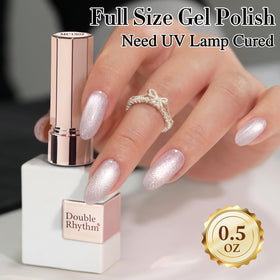 Double Rhythm Cat Eye Gel Polish 15ML with base colours