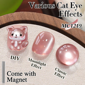 Double Rhythm Cat Eye Gel Polish 15ml Withered Rose bottle with cap