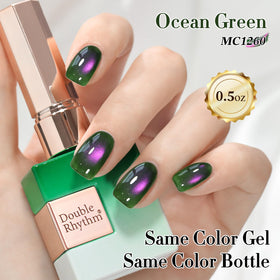Double Rhythm Cat Eye Gel Polish bottle and magnet