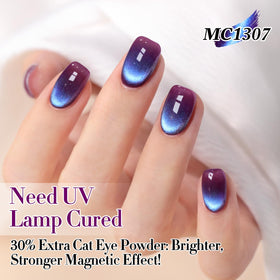 Double Rhythm Cat Eye Gel Polish bottle with brush