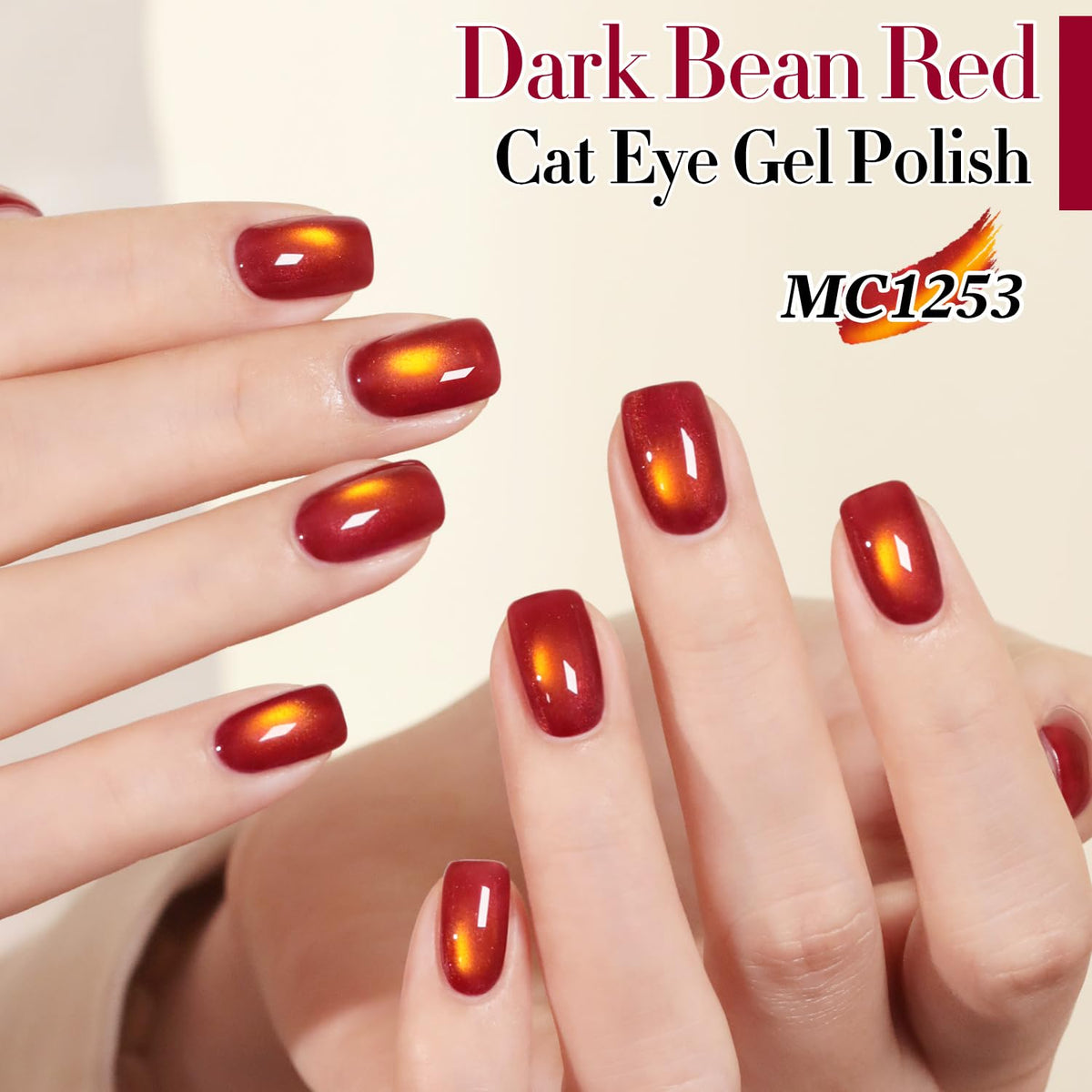 Double Rhythm Cat Eye Gel Polish bottle with magnet